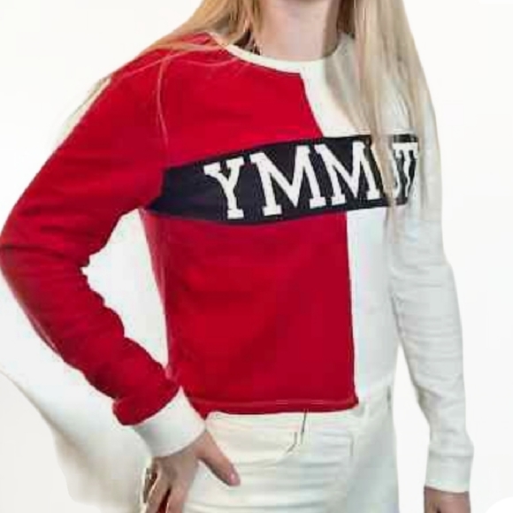 Tommy Hilfiger Cropped Shirt Top Size Small - Picture 5 of 5